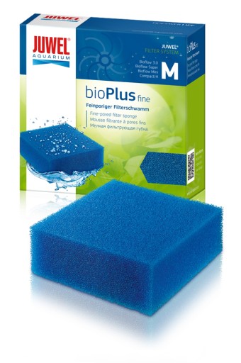 JUWEL bioPlus Fine M 3.0/КОМПАКТНАЯ ТОНКАЯ ГУБКА