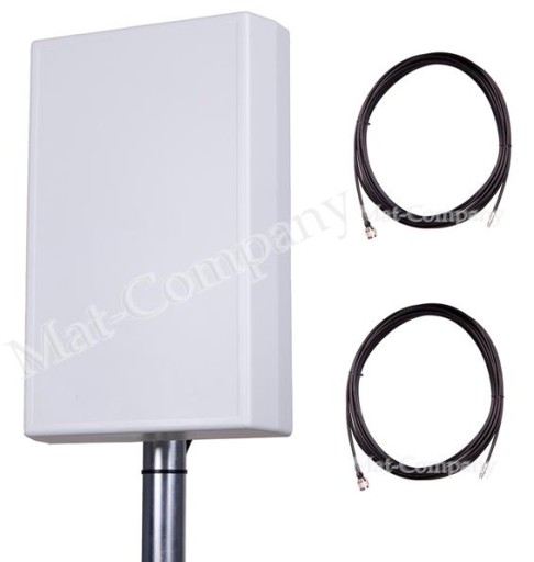 ANTENA DUAL 4G LTE 30dBi HUAWEI ZTE CRC9 TS9 SMA