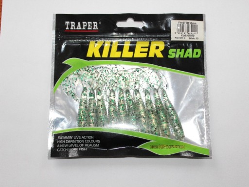 Twister Traper Killer Shad 90мм-2шт цвет 3