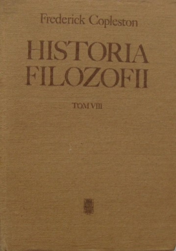 Historia filozofii t.8 Od Benthama...- F Copleston