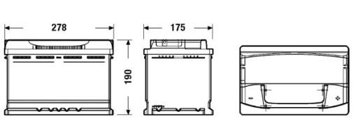 АККУМУЛЯТОРНАЯ БАТАРЕЯ VARTA SILVER DYNAMIC 77AH, 780A, E44