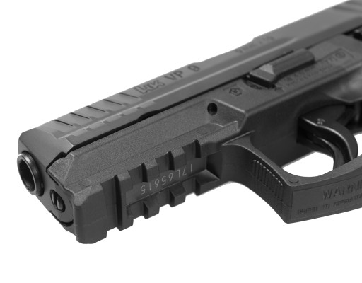 Пневматический пистолет H&K Heckler&Koch VP9 со свободным затвором, черный, 4,5 мм BB CO