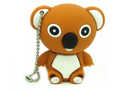 PENDRIVE 3.0 USB 32 GB BRĄZOWY MIŚ KOALA WYS PL24H