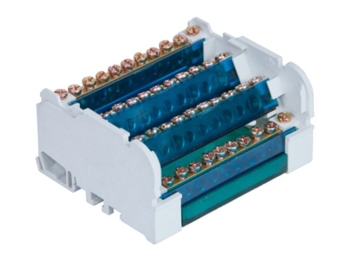 BLOK ROZDZIELCZY ŁĄCZENIOWY 4x11 MOSTEK CSB-411