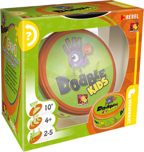 DOBBLE KIDS JUNIOR REBEL PARTY ИГРА