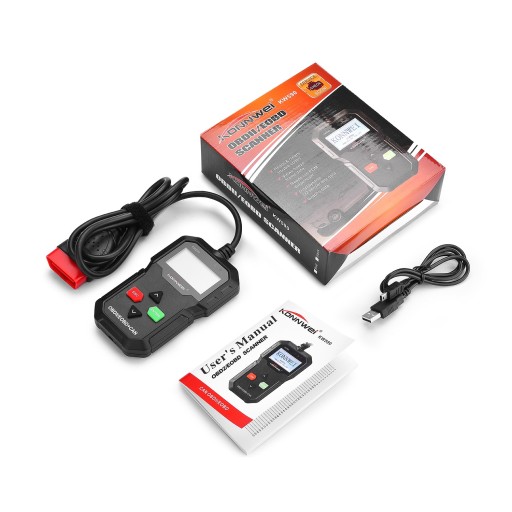 KONNWEI KW590 EOBD OBDII CAN диагностический тестер