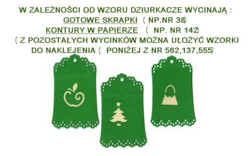 DZIURKACZE OZDOBNE 2,5CM-PONAD 120 WZORÓW! nowości