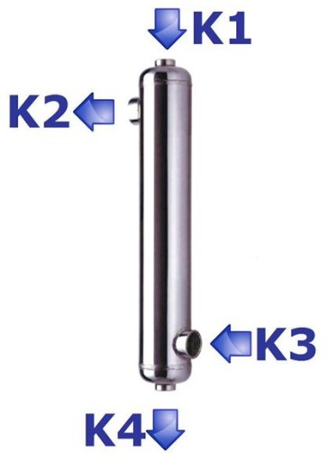 NORDIC B55 Теплообменник для бассейна 16кВт + ручки