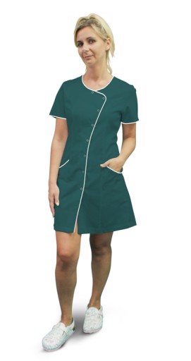 ELEGANCKI FARTUCH SUKIENKA -TUNIKA BAWEŁNA r. XS