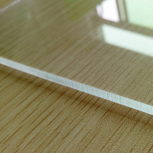 PLEXI PLEXA do oświetlanych reklam BEZBARWNA pleksi płyta 24x50cm 4mm