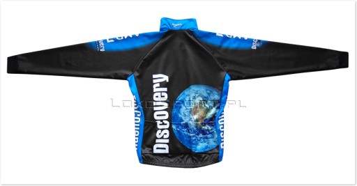 KURTKA KOLARSKA DISCOVERY Czarna L, WINDSTOPER
