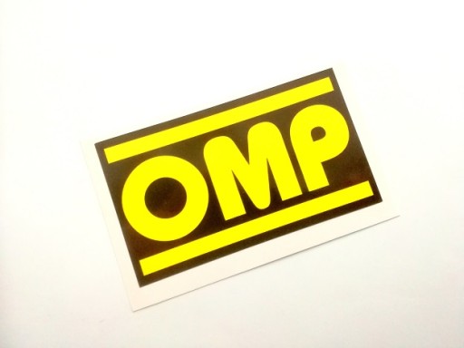 Наклейка ралли OMP