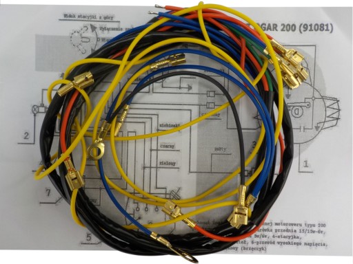 ЖГУТ ЭЛЕКТРОМОНТАЖА ROMET OGAR 200