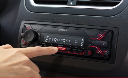 Автомагнитола SONY DSX-A410BT Bluetooth FLAC AUX USB MP3 4 x 55 Вт