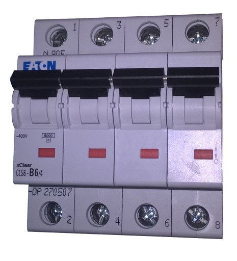 Eaton CLS6 B6 4P 6A переключатель перегрузки