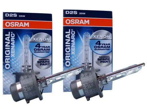 2 шт. ксенон D2S 66240 66040 ксенон Osram 4 года