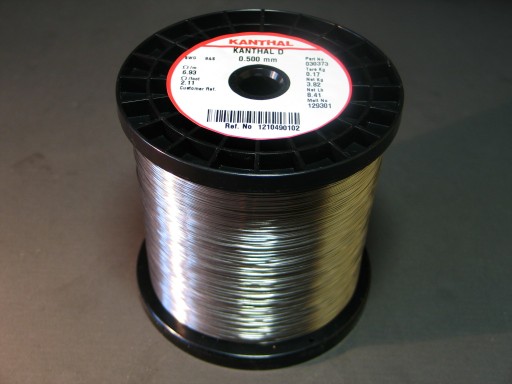# Kanthal A сопротивление провода 0,15 мм - проводимость #