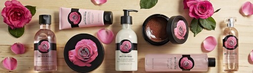 THE BODY SHOP Набор косметики British Rose British Rose ко Дню святого Валентина