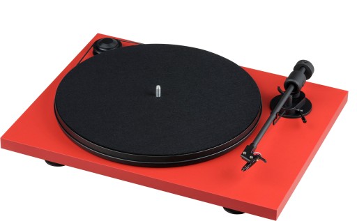 Проигрыватель проигрывателей Pro-Ject PRIMARY E PHONE красный