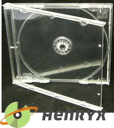 Коробки для 1 x CD Jewel Case CLEAR - 25 штук WaWa