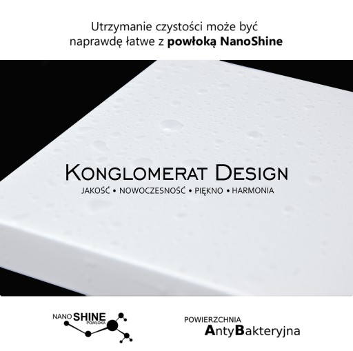 Small 40 NanoShine Маленький умывальник для унитаза, 40x22 см