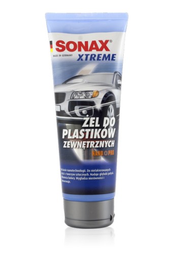 SONAX Xtreme Gel для внешнего обновления пластика