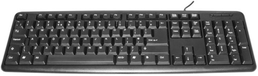 CIC KB-2106 QWERTY-КЛАВИАТУРА, ЧЕРНАЯ