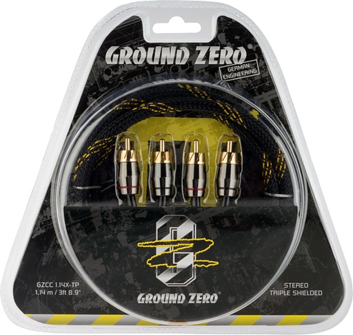 Кабель Ground Zero GZCC 1.14XTP PREMIUM RCA