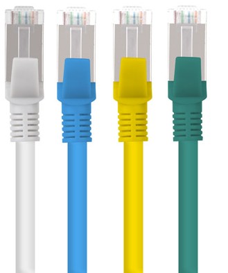 Kabel sieciowy Patchcord FTP kat 5e 25 cm Lanberg