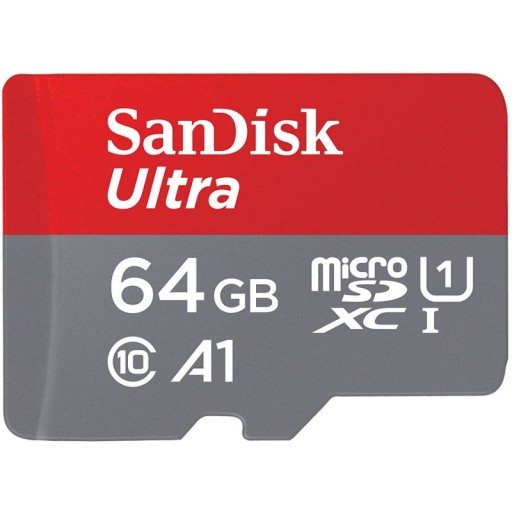 SANDISK MICRO SDXC 64 ГБ ULTRA UHS-I 120 МБ/с ADAPT