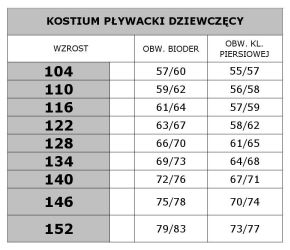 Kostium pływacki AQUA-SPEED EMILY r. 146 - kol. 48