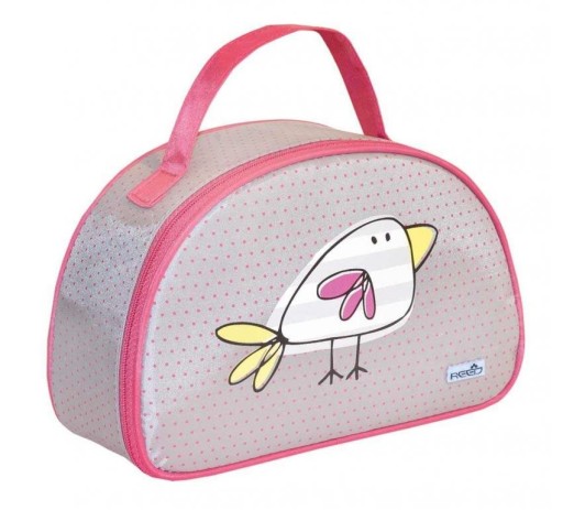 Kosmetyczka dla dziecka kuferek torebka organizer REED seria KIDS BIRD