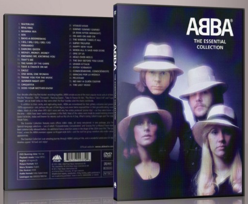 ABBA THE ESSENTIAL COLLECTION BEST OF - 1 DVD -