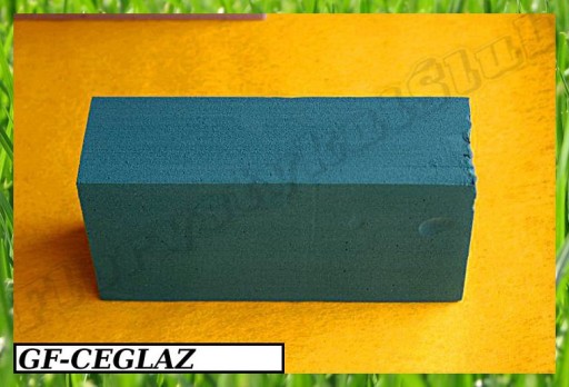 Флористическая поролоновая губка для цветов 7х11х23см