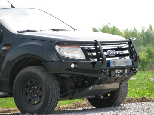 БАМПЕР FORD RANGER T6 11-15 ПЕРЕДНИЙ С КОЛЕНИКОМ