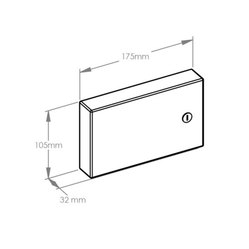 КОНТЕЙНЕР ДЛЯ ФОЛЬГОВЫХ ПЕРЧАТОК MERIDA STELLA GSM004