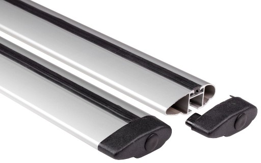 Bagażnik dachowy AMOS bazowy belki dach relingi Opel ZAFIRA B MPV 2005-2011