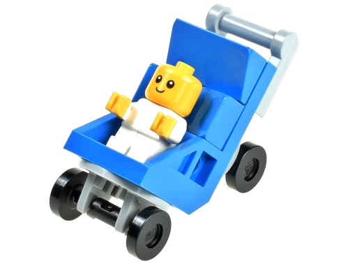 Детская коляска LEGO Blue