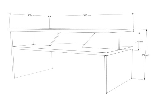 ОФИСНАЯ ПЕРЕПАЛКА ДЛЯ КНИГ ОТКРЫТАЯ 60x182x30 CM, 5x ПОЛКА, ЧЕРНАЯ