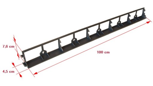 BORDER 45 PALISADE EDGE 80м + 240 анкеров + БЕСПЛАТНО