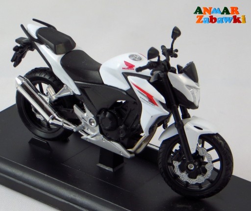 HONDA CB500F МЕТАЛЛИЧЕСКАЯ МОДЕЛЬ WELLY MOTOR 1:18