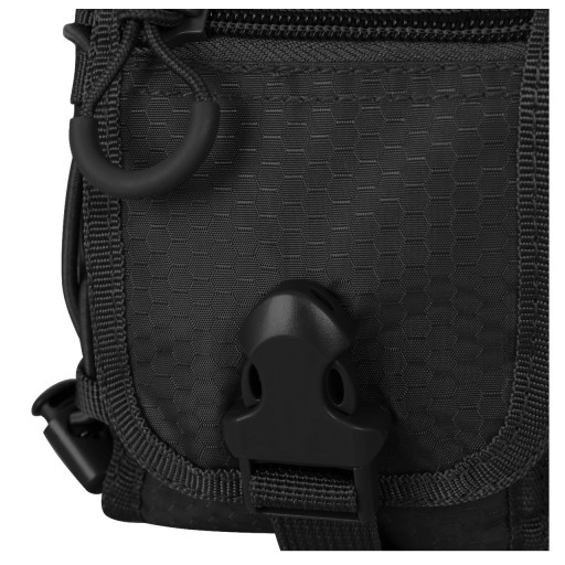 Сумка HEXTAC BELT MOLLE POUCH MIL-TEC POCKET, ЧЕРНЫЙ