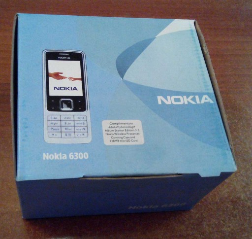 Мобильный телефон Nokia 6300 8 МБ / 8 МБ 2G красный