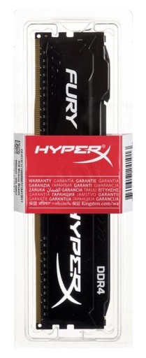 Kingston HyperX FURY DDR4 DIMM 4 ГБ, 2133 МГц (1x4 ГБ)