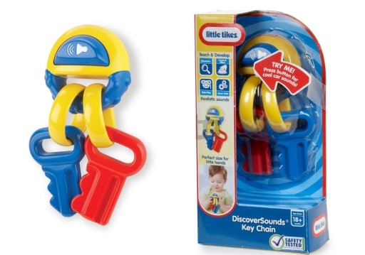 МУЗЫКАЛЬНЫЙ БРЕЛОК С КЛЮЧАМИ LITTLE TIKES