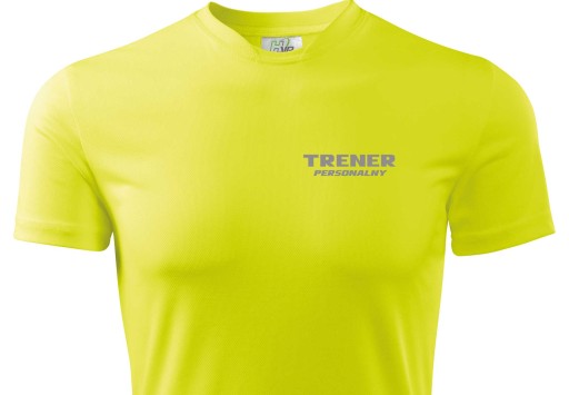 TRENER PERSONALNY NEONOWA KOSZULKA TERMICZNA - L