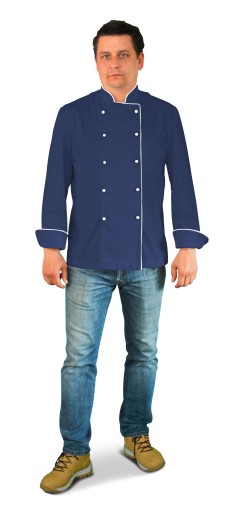 KITEL/BLUZA kucharska ELANOBAWEŁNA FARTUCHY r. 4XL