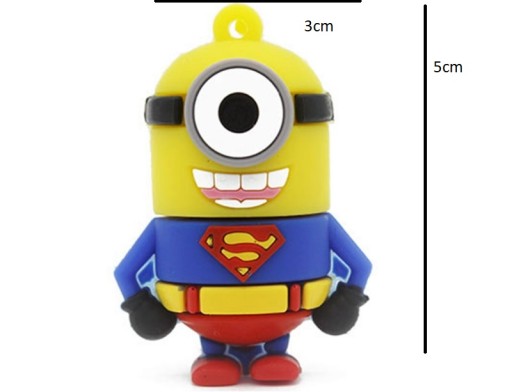 USB-ПЕРЕДНИК 8 ГБ МИНЬОНЫ СУПЕРМЕН СКАЗОЧНЫЙ ГЕРОЙ