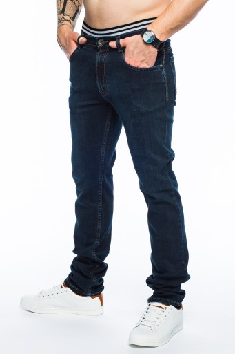 SPODNIE MĘSKIE STANLEY JEANS - 400/013 -108cm L32