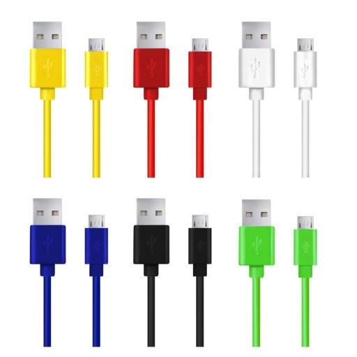 EB177W КАБЕЛЬ ESPERANZA MICRO USB 2.0 A-B M/M 0,5 М БЕЛЫЙ